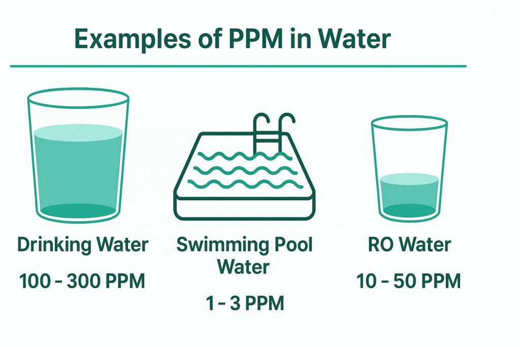 Real world Water PPM Examples