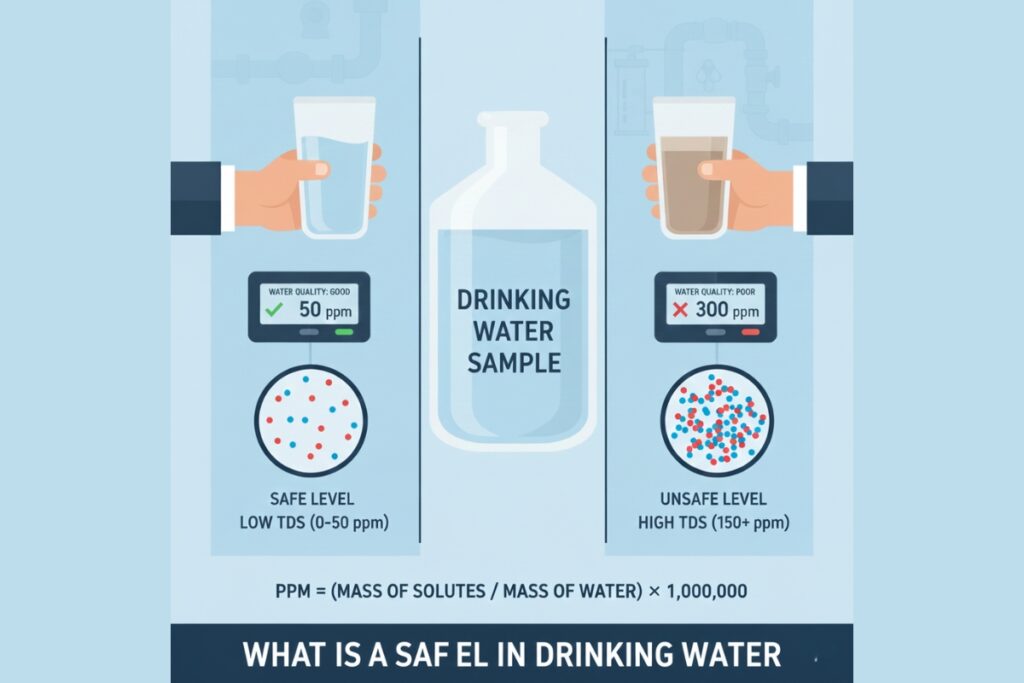 Safe PPM Levels for TDS in Drinking Water