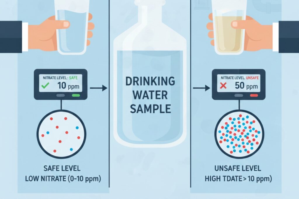 What is a Safe PPM Level of Nitrate in Drinking Water?