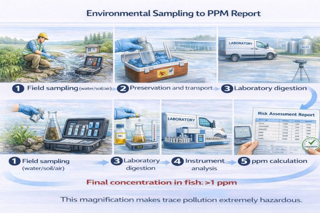 Environmental Sampling to PPM Report