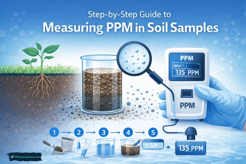 Measuring PPM in Soil Samples
