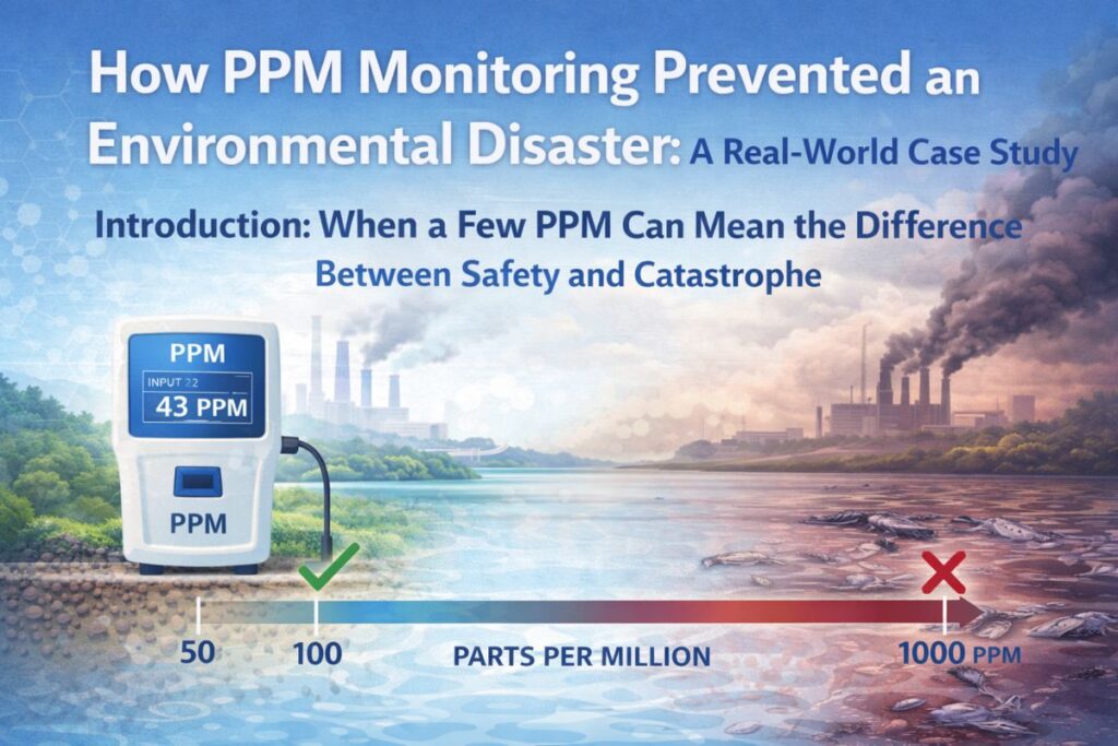 ppm monitoring from safety to disaster