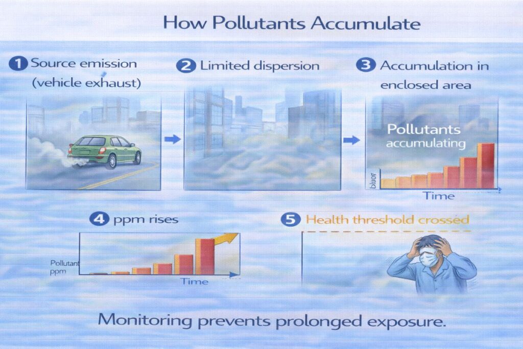 How Pollutants Accumulate
