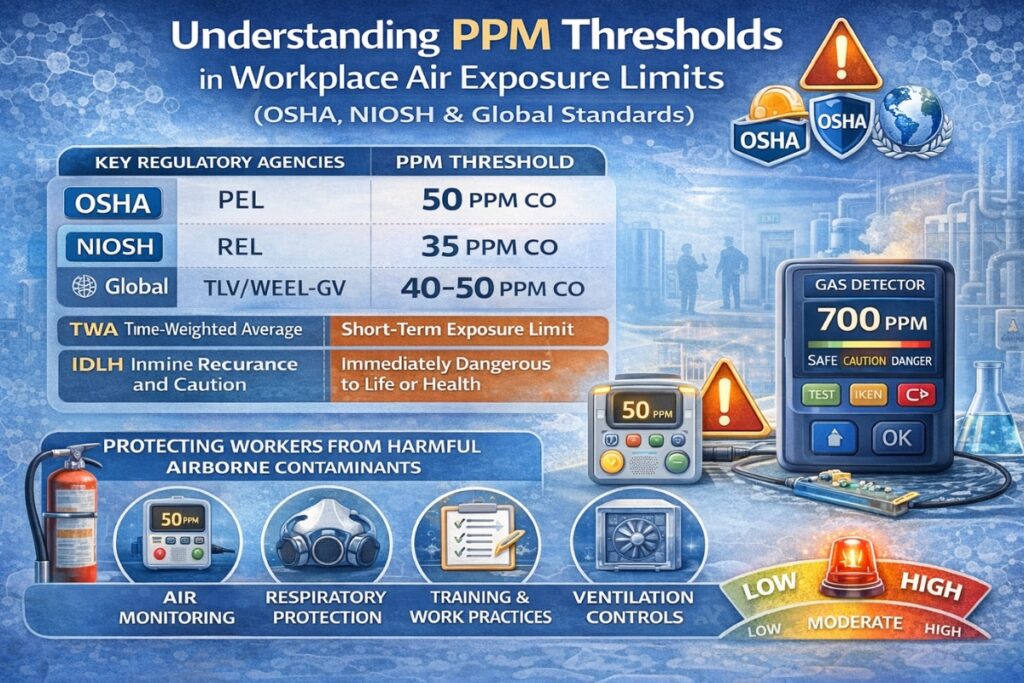 Understanding PPM Thresholds in Workplace Air